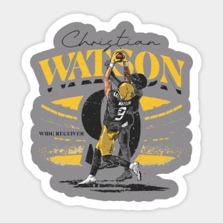 Christian Watson Green Bay Catch Sticker